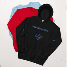 Load image into Gallery viewer, BLU DIAMOND Unisex Hoodie