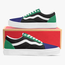 Load image into Gallery viewer, Blue jazz Low-Top Canvas Sneakers