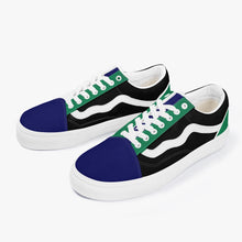 Load image into Gallery viewer, Blue jazz Low-Top Canvas Sneakers
