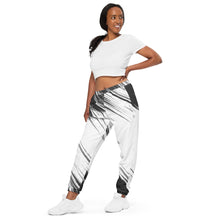 Load image into Gallery viewer, Black ice Unisex track pants