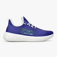 Load image into Gallery viewer, AMGM MELLO'S Mesh Sneakers - White/Black