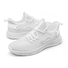 Load image into Gallery viewer, All white razors - Mesh Knit Sneakers