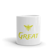 Load image into Gallery viewer, Be great White glossy mug