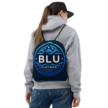 Load image into Gallery viewer, BLU CLOTHING Drawstring bag
