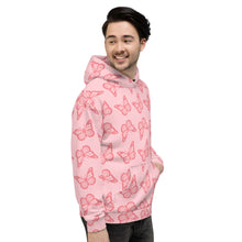 Load image into Gallery viewer, Butterfly affect Unisex Hoodie
