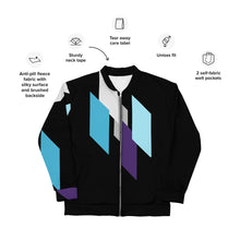 Load image into Gallery viewer, Abstract Pattern Unisex Bomber Jacket
