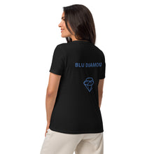 Load image into Gallery viewer, BLU DIAMOND Women’s relaxed v-neck t-shirt
