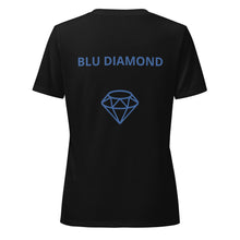 Load image into Gallery viewer, BLU DIAMOND Women’s relaxed v-neck t-shirt
