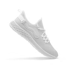 Load image into Gallery viewer, All white razors - Mesh Knit Sneakers
