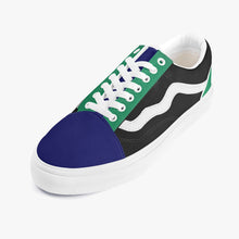 Load image into Gallery viewer, Blue jazz Low-Top Canvas Sneakers
