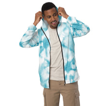 Load image into Gallery viewer, Blue snow Men’s windbreaker
