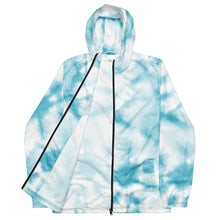 Load image into Gallery viewer, Blue snow Men’s windbreaker
