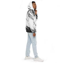 Load image into Gallery viewer, Black ice Men’s windbreaker
