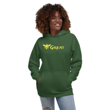 Load image into Gallery viewer, Be great Unisex Hoodie
