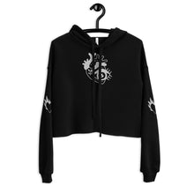Load image into Gallery viewer, Awakend hearts Crop Hoodie
